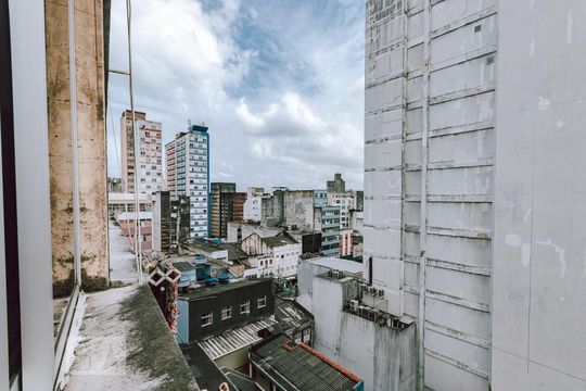 Vista do Quarto de kitnet/studio para alugar com 1 quarto, 30m² em Centro, Salvador