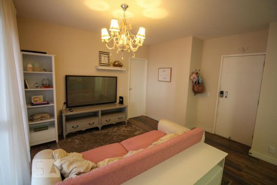 Sala de Estar de apartamento à venda com 3 quartos, 119m² em Vila Carrão, São Paulo
