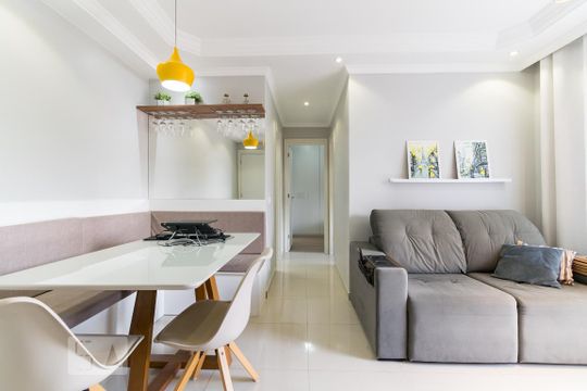 Sala de apartamento à venda com 2 quartos, 49m² em Vila do Encontro, São Paulo