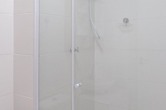 Banheiro da Suíte de apartamento para alugar com 1 quarto, 29m² em Água Branca, São Paulo