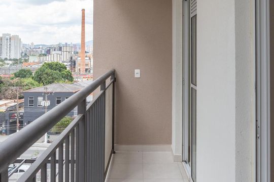 Sacada de apartamento para alugar com 1 quarto, 29m² em Água Branca, São Paulo