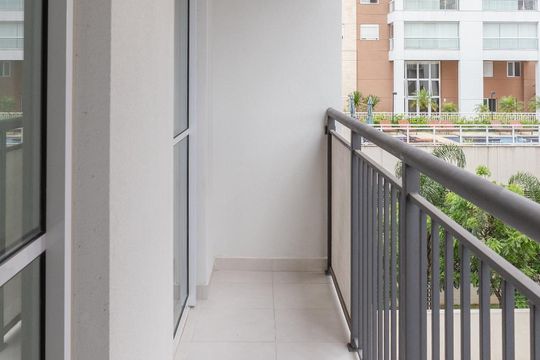Sacada de apartamento para alugar com 1 quarto, 29m² em Água Branca, São Paulo