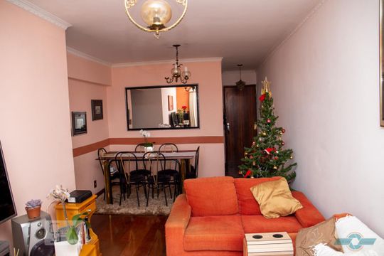 Sala de apartamento à venda com 3 quartos, 78m² em Centro, Diadema