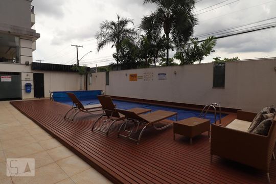 Área comum - Piscina de apartamento para alugar com 3 quartos, 81m² em Alto da Glória, Goiânia
