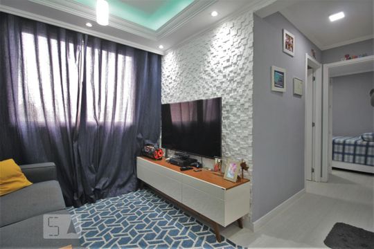 Sala de apartamento para alugar com 2 quartos, 41m² em Vila Andrade, São Paulo