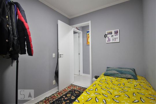 Quarto 1 de apartamento para alugar com 2 quartos, 41m² em Vila Andrade, São Paulo