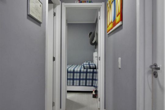 Corredor de apartamento para alugar com 2 quartos, 41m² em Vila Andrade, São Paulo