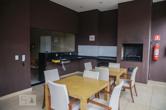 Área comum - Churrasqueira de apartamento para alugar com 2 quartos, 67m² em Fundação, São Caetano do Sul