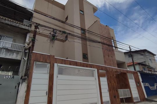 Fachada de apartamento para alugar com 2 quartos, 44m² em Cidade Patriarca, São Paulo