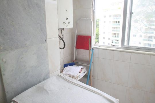 Área de Serviço de apartamento à venda com 3 quartos, 98m² em Pechincha, Rio de Janeiro