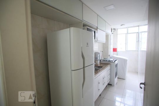 Cozinha de apartamento à venda com 3 quartos, 98m² em Pechincha, Rio de Janeiro