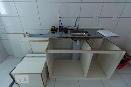 Cozinha de apartamento à venda com 2 quartos, 40m² em Vila Moreira, São Paulo