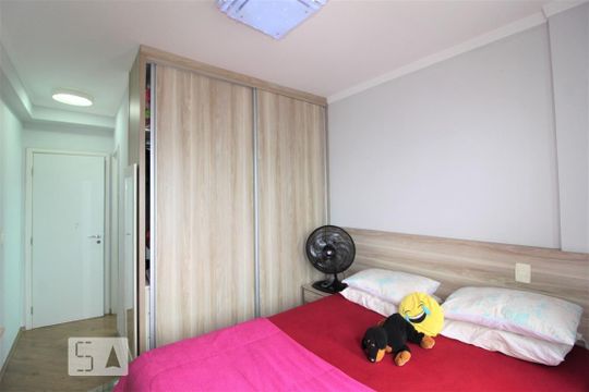 Quarto 1 suite de apartamento para alugar com 2 quartos, 69m² em Fundação, São Caetano do Sul