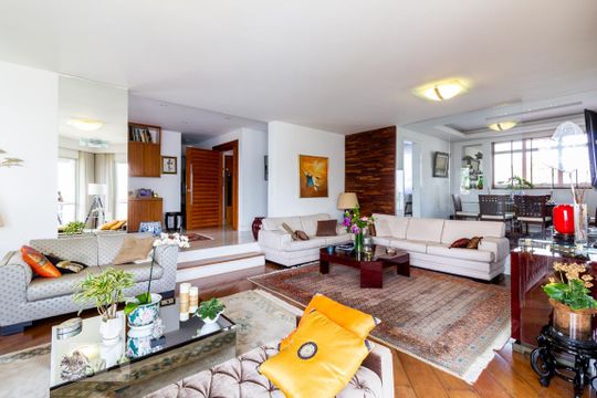Sala de apartamento à venda com 2 quartos, 243m² em Indianópolis, São Paulo