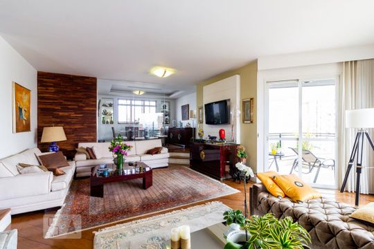 Sala de apartamento à venda com 2 quartos, 243m² em Indianópolis, São Paulo