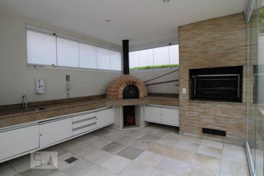 Área comum - Churrasqueira de apartamento à venda com 1 quarto, 45m² em Santo Amaro, São Paulo