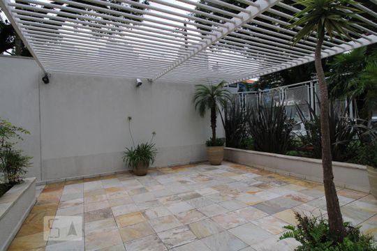 Área comum de apartamento à venda com 1 quarto, 45m² em Santo Amaro, São Paulo