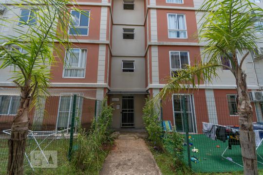 Fachada do bloco de apartamento para alugar com 2 quartos, 48m² em São Miguel, São Leopoldo