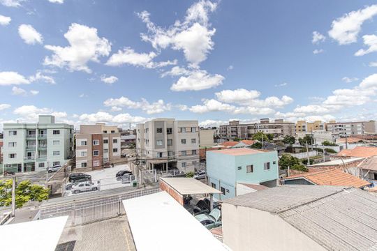 Vista da Varanda de apartamento para alugar com 2 quartos, 55m² em Parque da Fonte, São José dos Pinhais