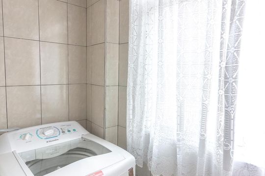 Área de serviço de apartamento à venda com 2 quartos, 54m² em Santa Terezinha, São Bernardo do Campo