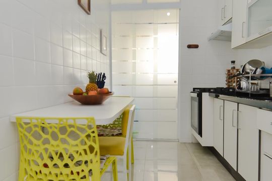 Cozinha de apartamento para alugar com 2 quartos, 62m² em Jardim Testae, Guarulhos