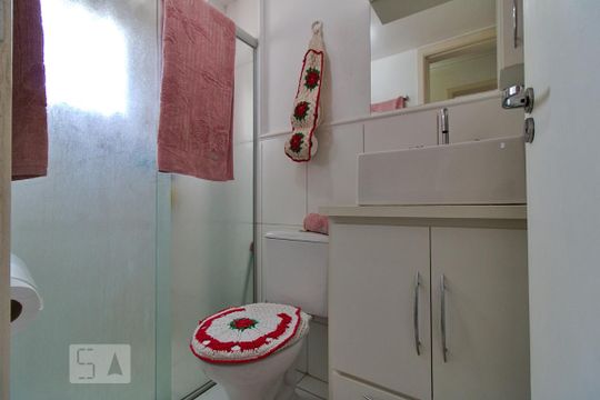 Banheiro de apartamento à venda com 2 quartos, 85m² em Parque Esmeralda, São Paulo