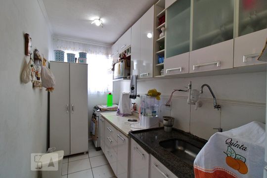 Cozinha de apartamento à venda com 2 quartos, 85m² em Parque Esmeralda, São Paulo
