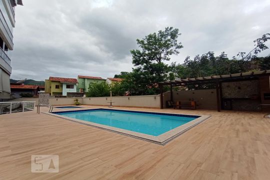 Área comum - Piscina de apartamento para alugar com 4 quartos, 180m² em Pechincha, Rio de Janeiro