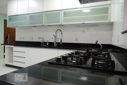 Cozinha - Armários de apartamento para alugar com 4 quartos, 180m² em Pechincha, Rio de Janeiro