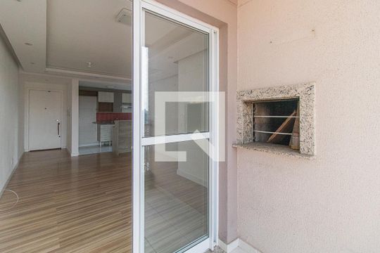 Varanda da Sala de apartamento à venda com 3 quartos, 80m² em Teresópolis, Porto Alegre