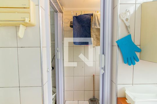 Área de Serviço de kitnet/studio à venda com 1 quarto, 30m² em Água Branca, São Paulo