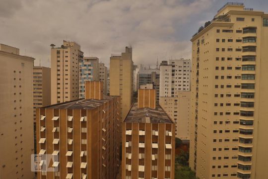 Vista da Sala de apartamento para alugar com 2 quartos, 43m² em Jardim Paulista, São Paulo