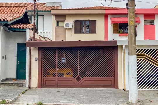 Fachada de casa à venda com 5 quartos, 270m² em Jardim, Santo André