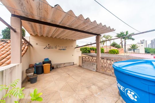 Varanda dos Fundos de casa à venda com 5 quartos, 270m² em Jardim, Santo André
