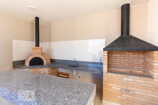 Área comum - Churrasqueira de apartamento para alugar com 2 quartos, 40m² em Vila Gustavo, São Paulo