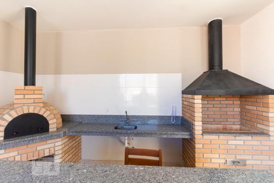 Área comum - Churrasqueira de apartamento para alugar com 2 quartos, 40m² em Vila Gustavo, São Paulo