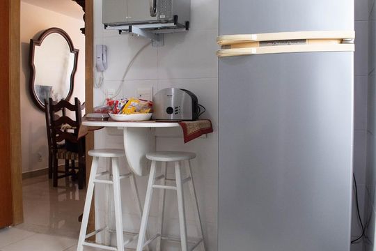 Cozinha de apartamento à venda com 3 quartos, 93m² em Recreio dos Bandeirantes, Rio de Janeiro