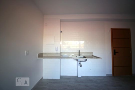 Cozinha  de apartamento à venda com 1 quarto, 37m² em Santo Amaro, São Paulo