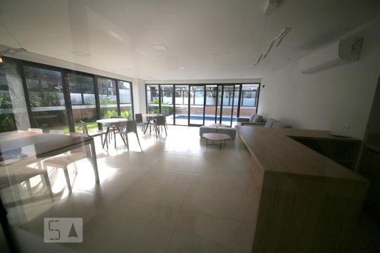 Área Comum de apartamento à venda com 1 quarto, 37m² em Santo Amaro, São Paulo