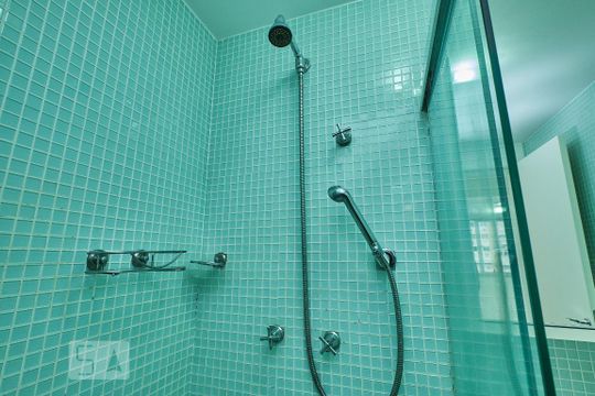 Banheiro Social de apartamento para alugar com 3 quartos, 62m² em São Cristóvão, Rio de Janeiro