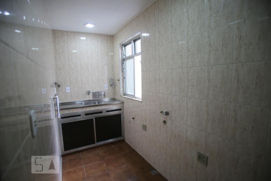 Cozinha de apartamento à venda com 2 quartos, 42m² em Taquara, Rio de Janeiro