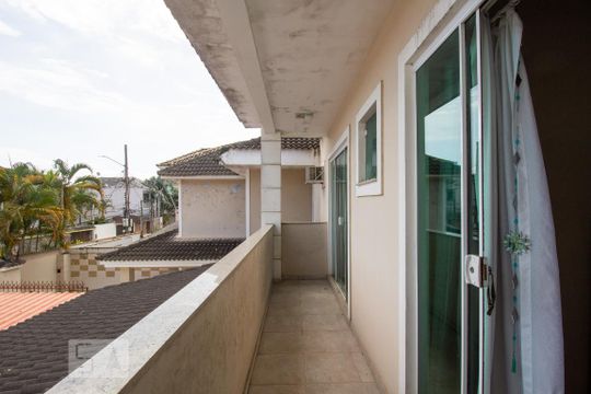 Varanda da Suíte e do Quarto 1 de casa à venda com 3 quartos, 230m² em Vargem Pequena, Rio de Janeiro