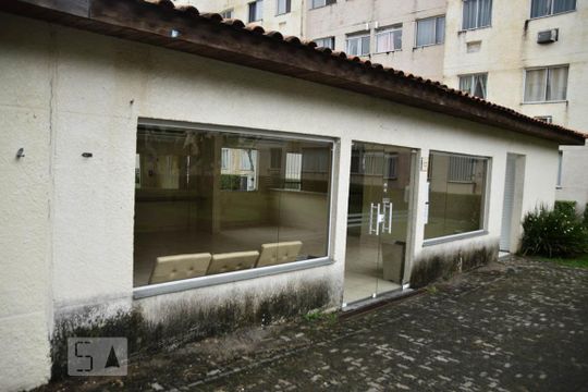 Salão de Festas de apartamento à venda com 2 quartos, 48m² em Vargem Pequena, Rio de Janeiro