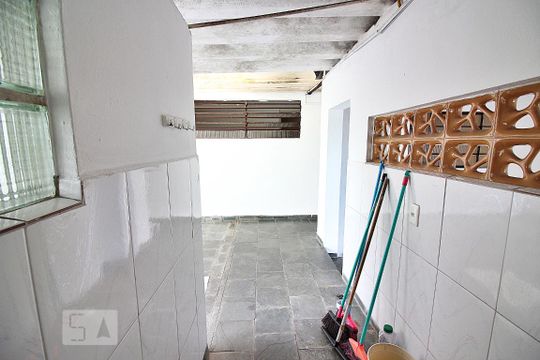 Lavanderia de casa para alugar com 2 quartos, 109m² em Centro, São Bernardo do Campo