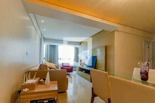 Sala de apartamento para alugar com 3 quartos, 90m² em Pituba, Salvador