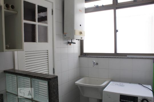 Área de Serviço de apartamento à venda com 3 quartos, 109m² em Recreio dos Bandeirantes, Rio de Janeiro