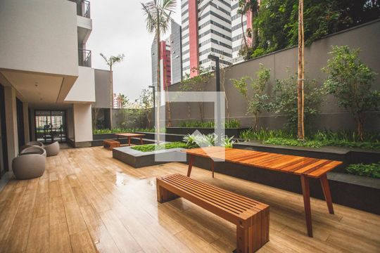 Área Comum de kitnet/studio para alugar com 1 quarto, 26m² em Mirandópolis, São Paulo