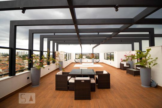 Área Comum - Terraço de apartamento para alugar com 2 quartos, 64m² em Parque Brasília, Campinas