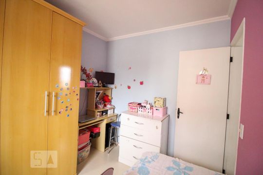 Quarto 2 de apartamento à venda com 2 quartos, 55m² em Vila Cavaton, São Paulo