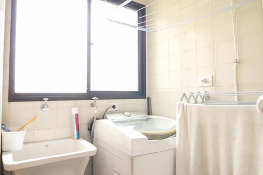 Área de Serviço de apartamento à venda com 2 quartos, 55m² em Vila Cavaton, São Paulo